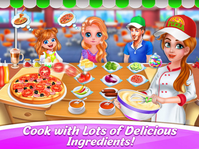 اسکرین شات برنامه Bake Pizza Game- Cooking game 5