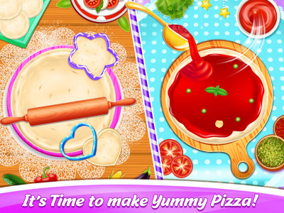 اسکرین شات برنامه Bake Pizza Game- Cooking game 3