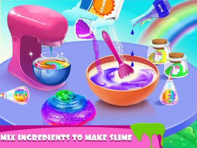 اسکرین شات برنامه Rainbow Slime Simulator Games 4