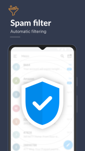 اسکرین شات 3 برنامه Spam Blocker, SMS - Mezo AI