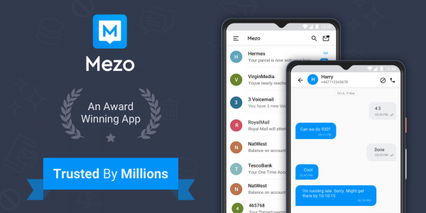 اسکرین شات برنامه Mezo - Spam Blocker, SMS Block 1