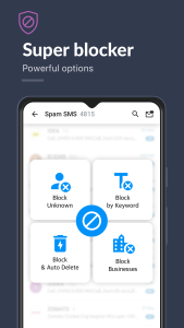 اسکرین شات 4 برنامه Spam Blocker Pro - Mezo