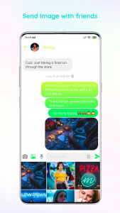 اسکرین شات برنامه Messenger Color - SMS 7