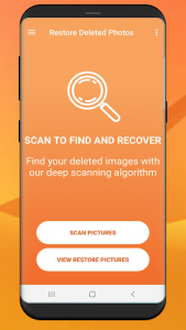 اسکرین شات برنامه Restore Deleted Photos – Erased Images Recovery 2