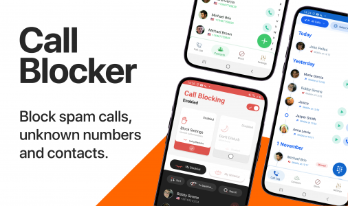 اسکرین شات 1 برنامه CallMaster: Blocker & Callerid
