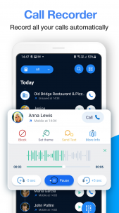 اسکرین شات 3 برنامه Phone Dialer: Contacts & Calls