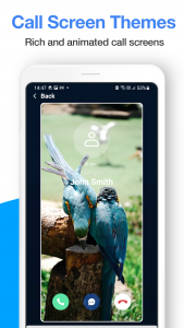 اسکرین شات برنامه Call Screen Themes - XPhone 4