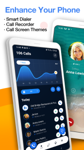 اسکرین شات 1 برنامه Phone Dialer: Contacts & Calls