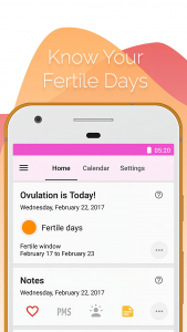 اسکرین شات 4 برنامه Period and Ovulation Tracker