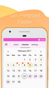 اسکرین شات 2 برنامه Period and Ovulation Tracker