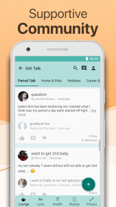 اسکرین شات 3 برنامه Period and Ovulation Tracker