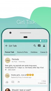 اسکرین شات 3 برنامه Period and Ovulation Tracker