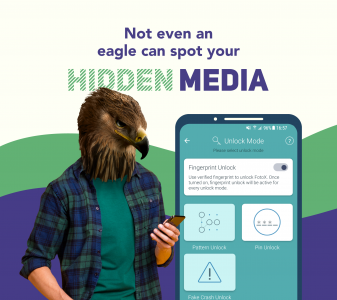 اسکرین شات برنامه Hide Pictures & Videos - FotoX 1
