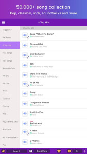 اسکرین شات 2 برنامه Magic Piano by Smule