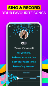 اسکرین شات 2 برنامه Smule: Sing Karaoke & Music
