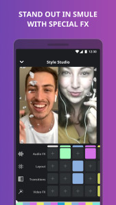 اسکرین شات 1 برنامه Style Studio by Smule