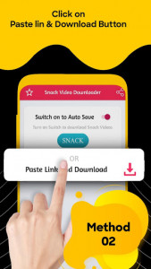 اسکرین شات برنامه Video Downloader for Snack without watermark 3