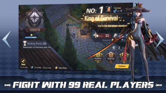 اسکرین شات بازی Survival Heroes - MOBA Battle Royale 5