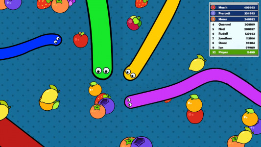 اسکرین شات 6 بازی Snake Doodle - Worm .io Game