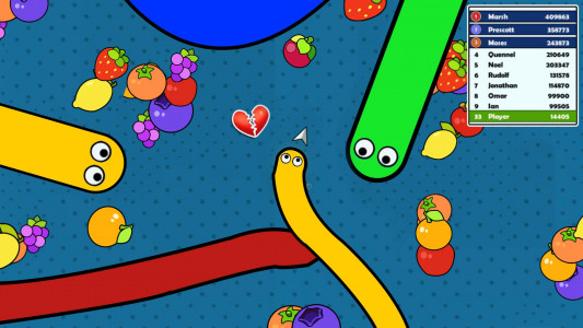 اسکرین شات 5 بازی Snake Doodle - Worm .io Game