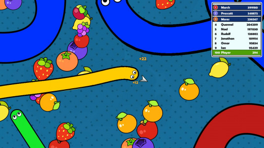 اسکرین شات 4 بازی Snake Doodle - Worm .io Game