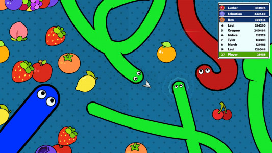 اسکرین شات 3 بازی Snake Doodle - Worm .io Game
