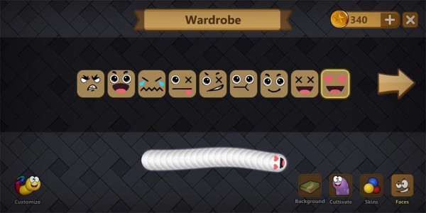 اسکرین شات 5 بازی Snake Lite® - Worm Snake Game