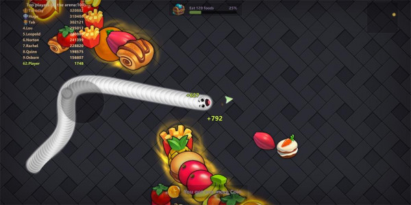 اسکرین شات بازی Snake Lite - Worm Snake Game 1