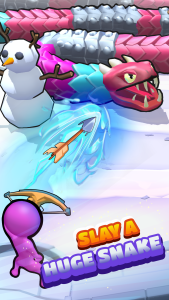 اسکرین شات 1 بازی Snake Shooter: Tower Battle