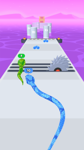 اسکرین شات 3 بازی Snake Run Race・3D Running Game