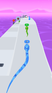 اسکرین شات 5 بازی Snake Run Race・3D Running Game