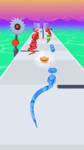 اسکرین شات بازی Snake Run Race・3D Running Game 4