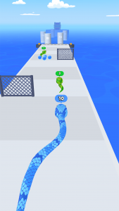 اسکرین شات بازی Snake Run Race・3D Running Game 1