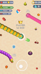 اسکرین شات 1 بازی Worms .io Hungry Game