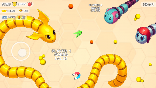 اسکرین شات 5 بازی Worms .io Hungry Game