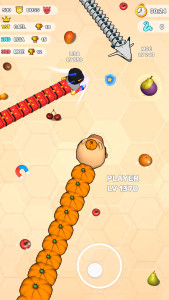 اسکرین شات 6 بازی Worms .io Hungry Game