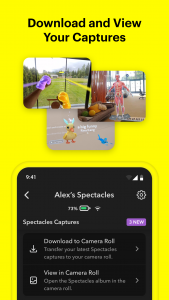 اسکرین شات 6 برنامه Spectacles by Snap Inc.