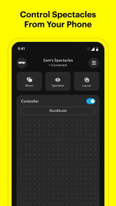 اسکرین شات 2 برنامه Spectacles by Snap Inc.