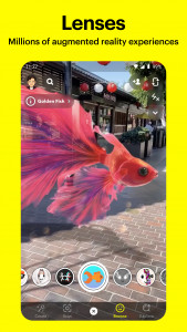 اسکرین شات برنامه Snapchat 3