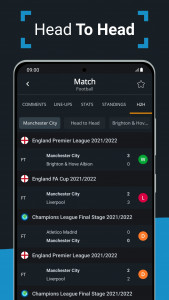 اسکرین شات 6 برنامه Livescore by SoccerDesk
