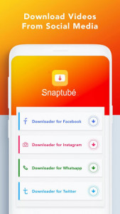 اسکرین شات برنامه Snaptubè - all Video Downloader 1