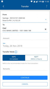 اسکرین شات برنامه HDFC Bank MobileBanking 6
