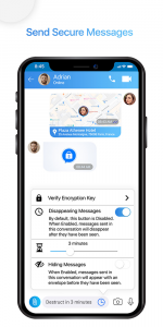 اسکرین شات برنامه Snatch App - Messenger app 1