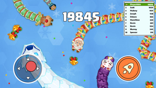اسکرین شات 1 بازی Sneak Snake-Slither Worm Game