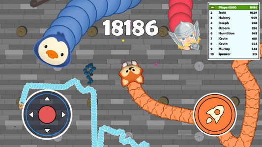 اسکرین شات 4 بازی Sneak Snake-Slither Worm Game
