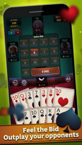 اسکرین شات بازی Spades - Offline Card Games 4