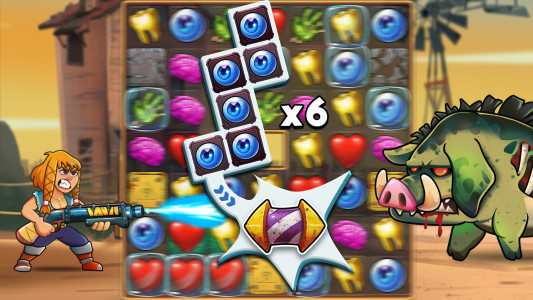 اسکرین شات 7 بازی Zombie Blast - Link Match