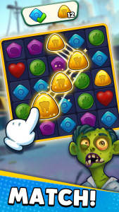 اسکرین شات 2 بازی Zombie Blast - Link Match