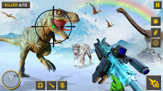اسکرین شات بازی Wild Dino Hunter: Hunting Game 2