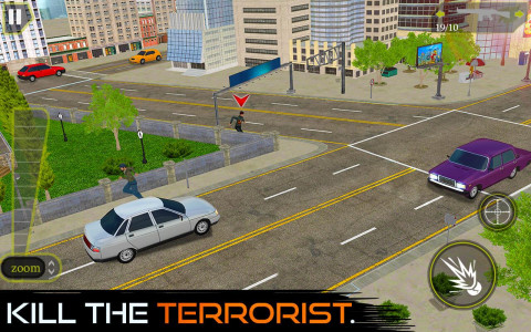 اسکرین شات بازی Modern City Sniper FPS Games 2